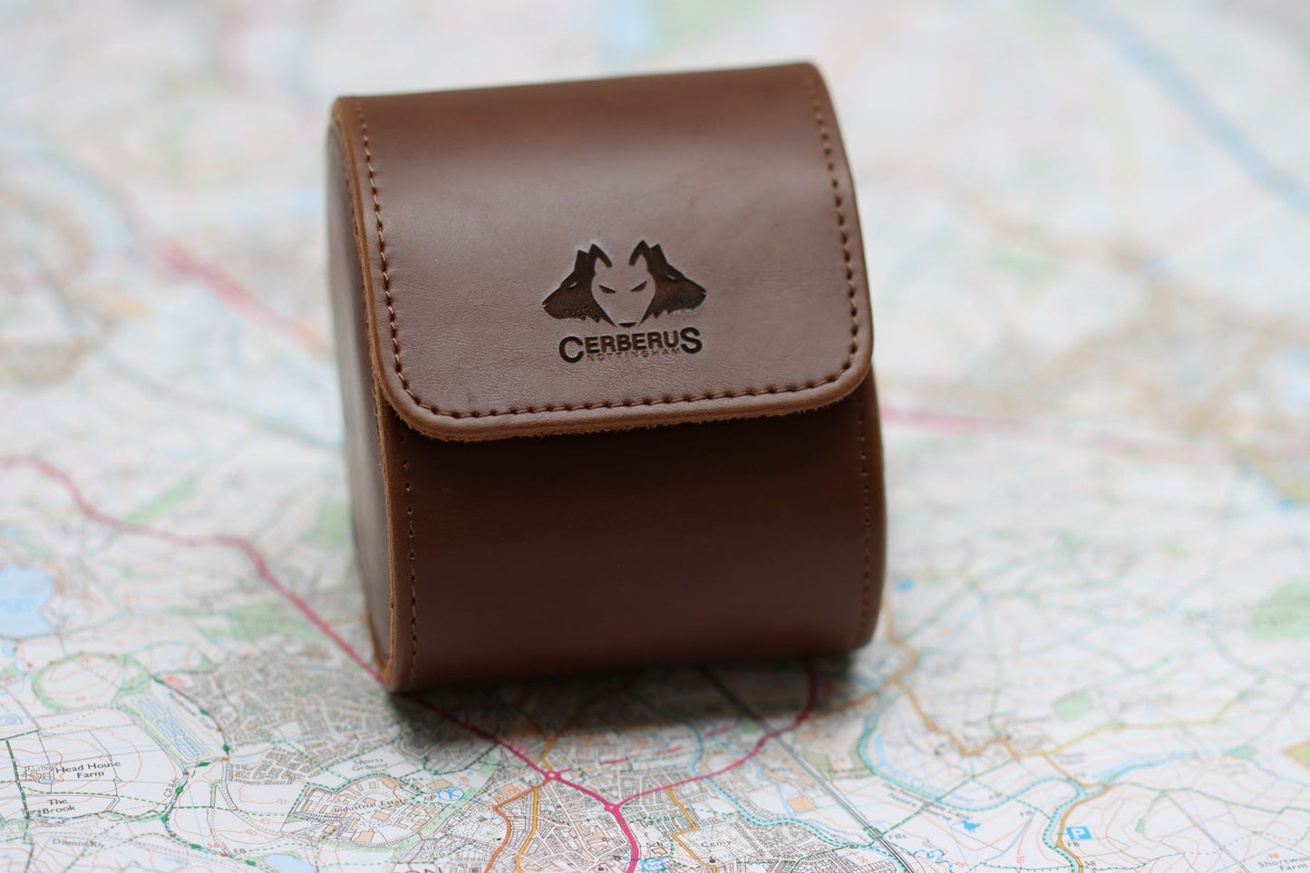 Vegan Leather Watch Travel Case
