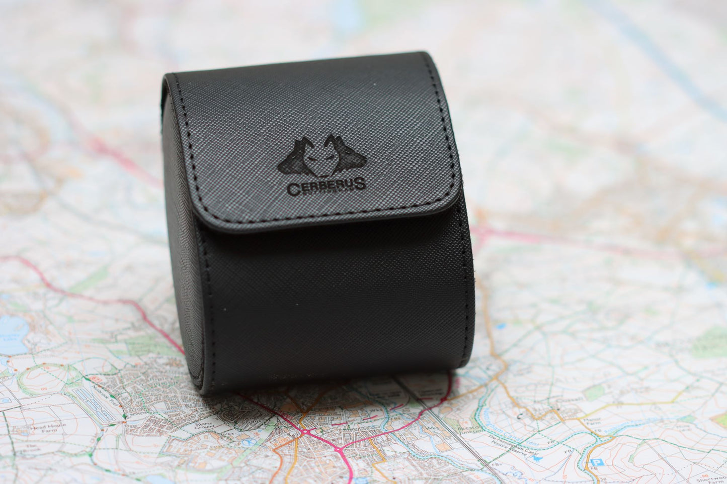 Vegan Leather Watch Travel Case