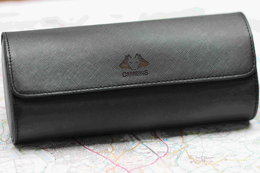 Vegan Leather Watch Travel Case